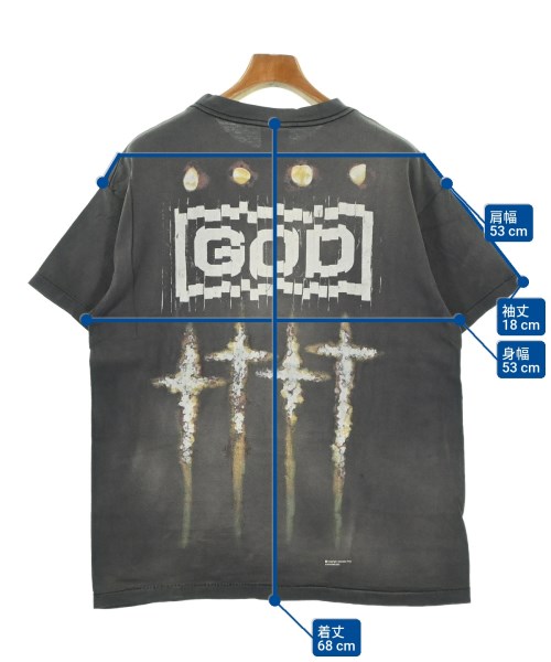 SAINT MICHAEL（セントマイケル）Tシャツ・カットソー グレー サイズ:M メンズ/2200663077052