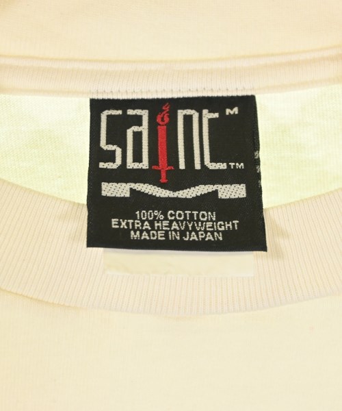 SAINT MICHAEL（セントマイケル）Tシャツ・カットソー 白 サイズ:M メンズ/2200663077083
