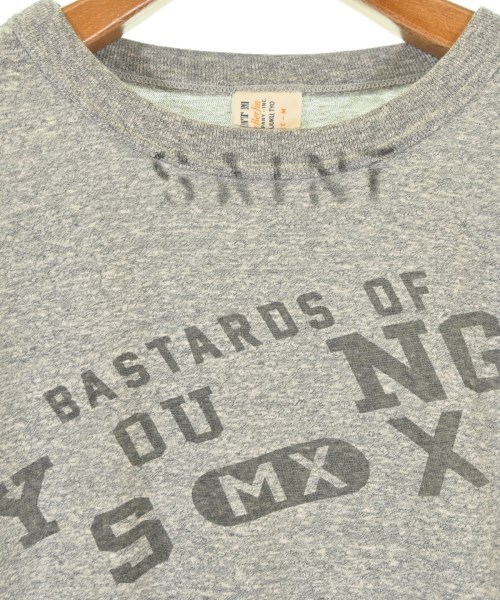 SAINT MICHAEL（セントマイケル）Tシャツ・カットソー グレー サイズ:M メンズ/2200663077106
