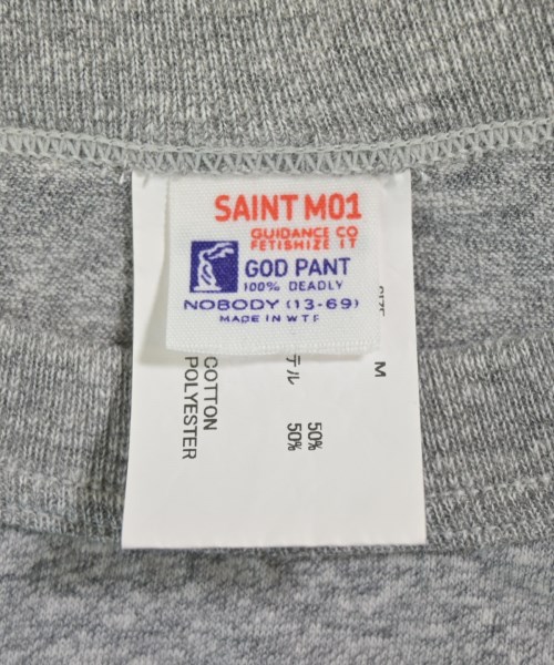 SAINT MICHAEL（セントマイケル）Tシャツ・カットソー グレー サイズ:M メンズ/2200663077113