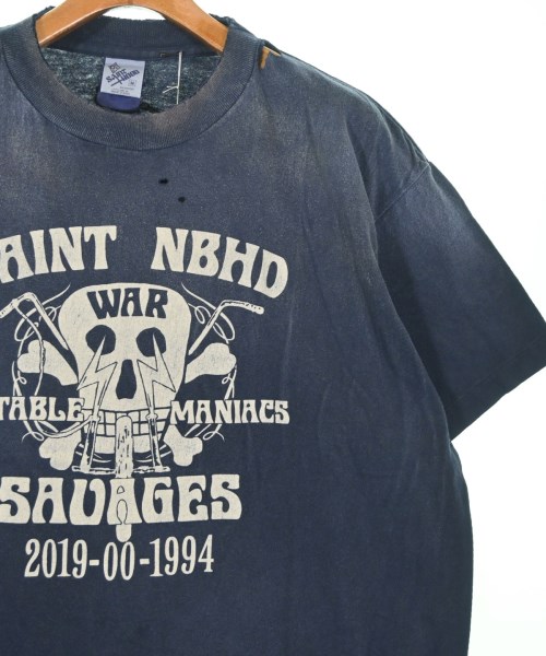 SAINT MICHAEL（セントマイケル）Tシャツ・カットソー 紺 サイズ:M メンズ/2200663077120