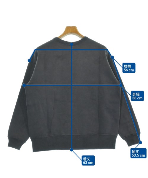 SAINT MICHAEL（セントマイケル）スウェット グレー サイズ:M メンズ/2200663077144