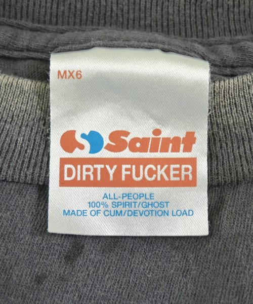 SAINT MICHAEL（セントマイケル）Tシャツ・カットソー グレー サイズ:S メンズ/2200663077168