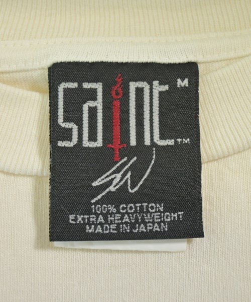 SAINT MICHAEL（セントマイケル）Tシャツ・カットソー 白 サイズ:M メンズ/2200663077175