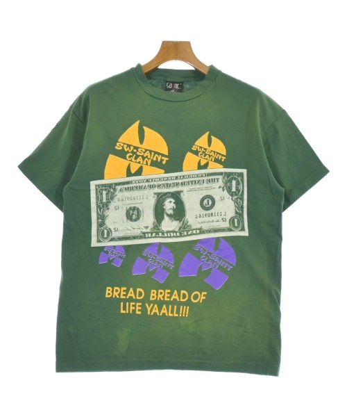 SAINT MICHAEL(セントマイケル)Tシャツ・カットソー 緑 サイズ:M/2200663077182