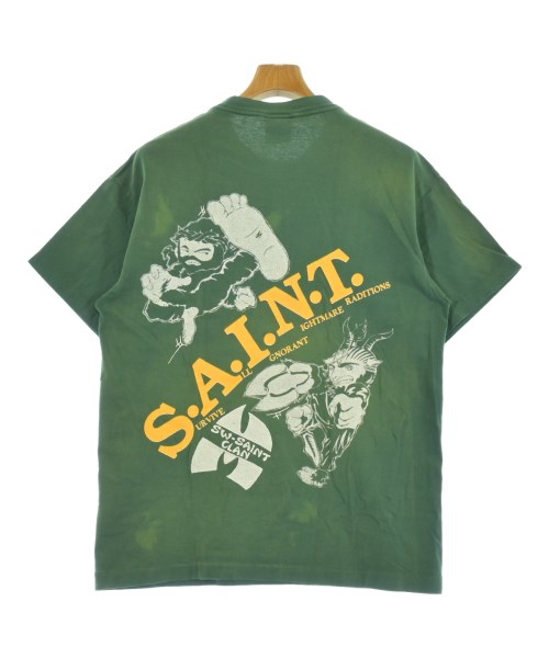 SAINT MICHAEL（セントマイケル）Tシャツ・カットソー 緑 サイズ:M メンズ/2200663077182