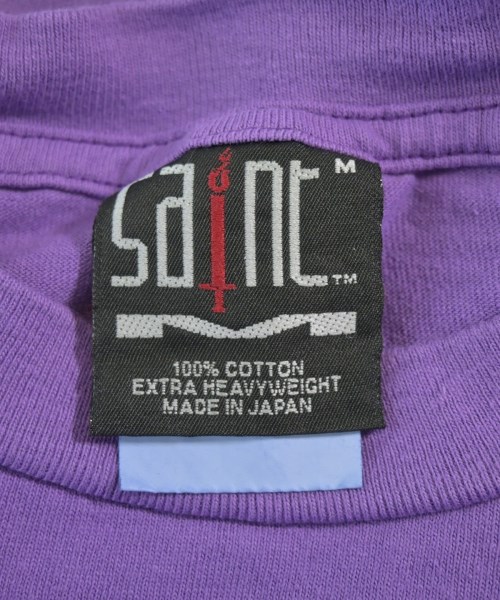 SAINT MICHAEL（セントマイケル）Tシャツ・カットソー 紫 サイズ:M メンズ/2200663077205