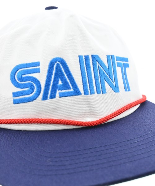 SAINT MICHAEL（セントマイケル）キャップ 白 サイズ:OS メンズ/2200663077489
