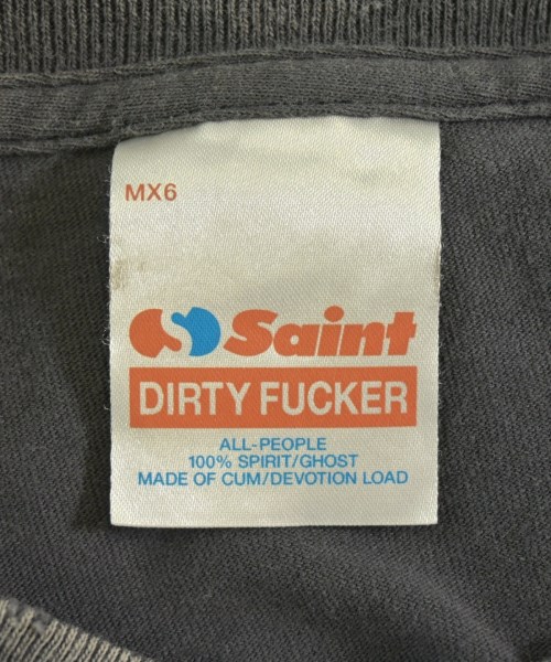 SAINT MICHAEL（セントマイケル）Tシャツ・カットソー グレー サイズ:L メンズ/2200655745082