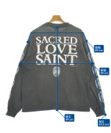SAINT MICHAEL（セントマイケル）Tシャツ・カットソー グレー サイズ:L メンズ/2200655745082