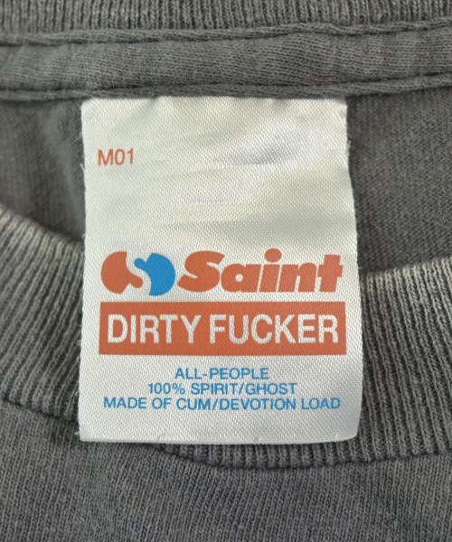 SAINT MICHAEL（セントマイケル）Tシャツ・カットソー グレー サイズ:L メンズ/2200663282012