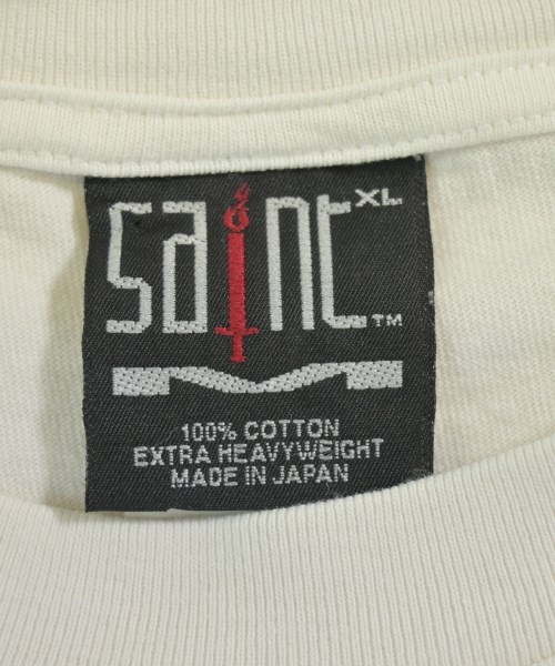 SAINT MICHAEL（セントマイケル）Tシャツ・カットソー 白 サイズ:XL メンズ/2200664783013