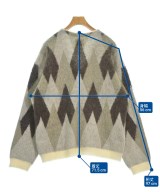 SAINT MICHAEL（セントマイケル）カーディガン グレー サイズ:XL メンズ/2200665790010