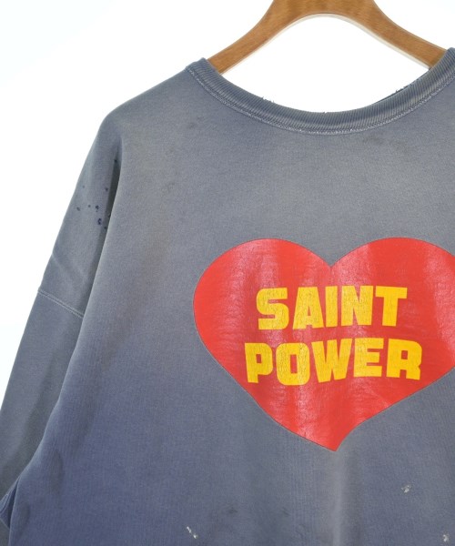 SAINT MICHAEL（セントマイケル）スウェット 青 サイズ:XXL メンズ/2200667613010