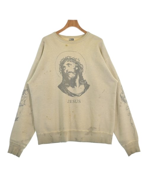 SAINT MICHAEL(セントマイケル)スウェット ベージュ サイズ:XL/2200667613027
