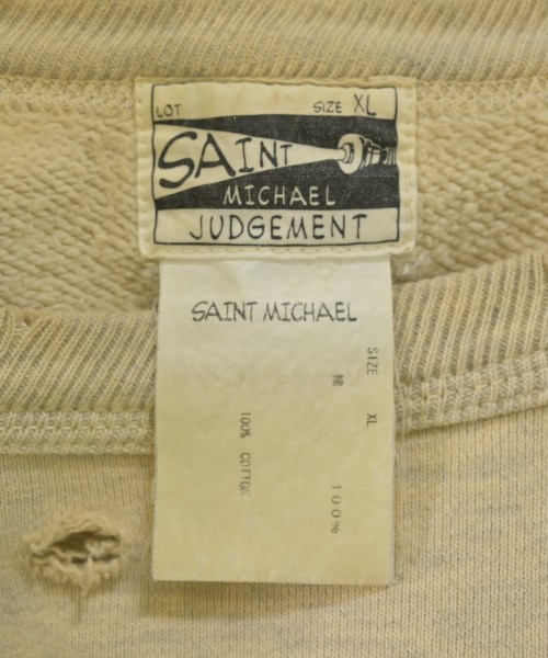 SAINT MICHAEL（セントマイケル）スウェット ベージュ サイズ:XL メンズ/2200667613027