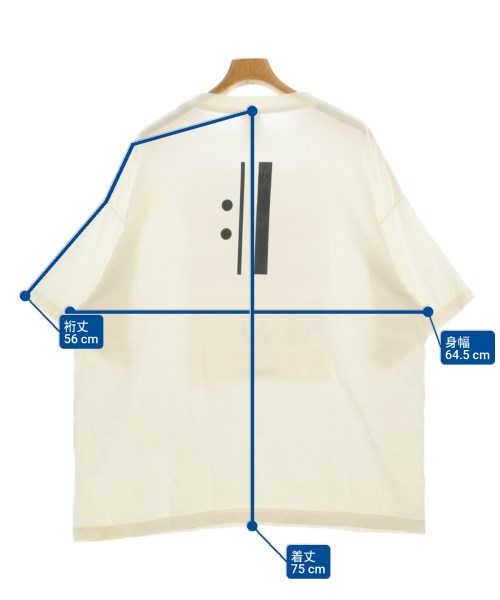 SAINT MICHAEL（セントマイケル）Tシャツ・カットソー 白 サイズ:XXL メンズ/2200669572056