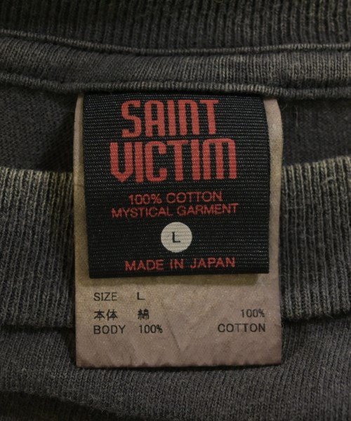 SAINT MICHAEL（セントマイケル）Tシャツ・カットソー グレー サイズ:L メンズ/2200670675012