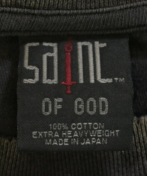 SAINT MICHAEL（セントマイケル）Tシャツ・カットソー グレー サイズ:ONE メンズ/2200671262020