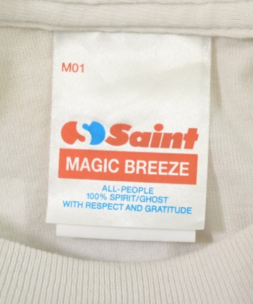 SAINT MICHAEL（セントマイケル）Tシャツ・カットソー 白 サイズ:L メンズ/2200729279079