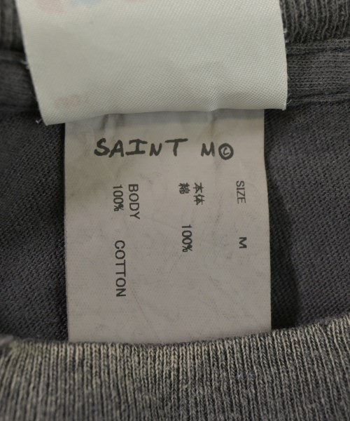 SAINT MICHAEL（セントマイケル）Tシャツ・カットソー グレー サイズ:M メンズ/2200729279086