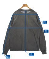 SAINT MICHAEL（セントマイケル）Tシャツ・カットソー グレー サイズ:M メンズ/2200729279086