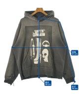SAINT MICHAEL（セントマイケル）パーカー グレー サイズ:XL メンズ/2200734847027