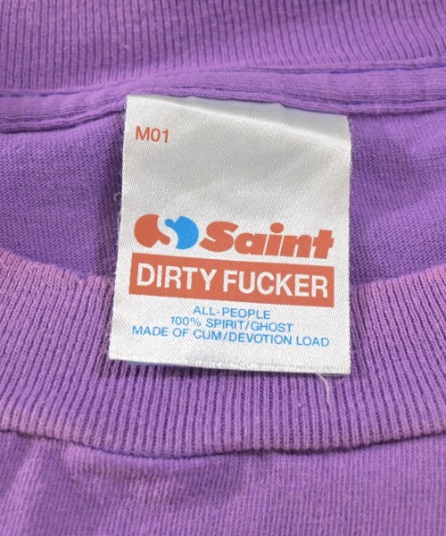 SAINT MICHAEL（セントマイケル）Tシャツ・カットソー 紫 サイズ:S メンズ/2200736894036