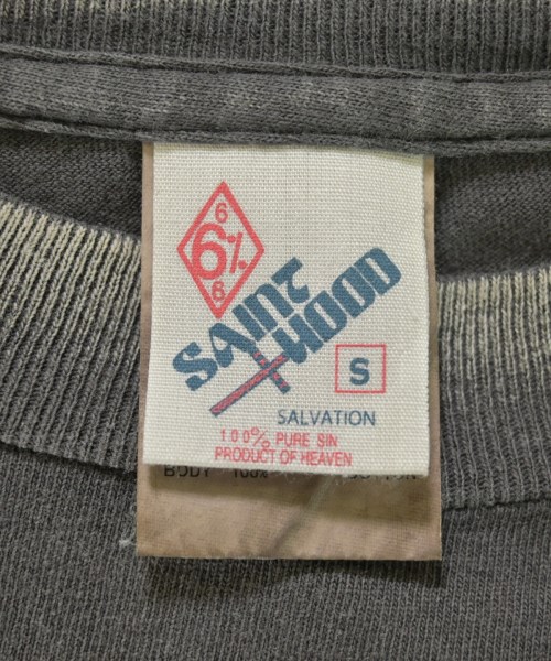 SAINT MICHAEL（セントマイケル）Tシャツ・カットソー グレー サイズ:S メンズ/2200722064047