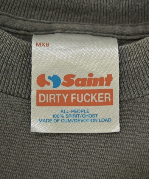 SAINT MICHAEL（セントマイケル）Tシャツ・カットソー グレー サイズ:S メンズ/2200724054381