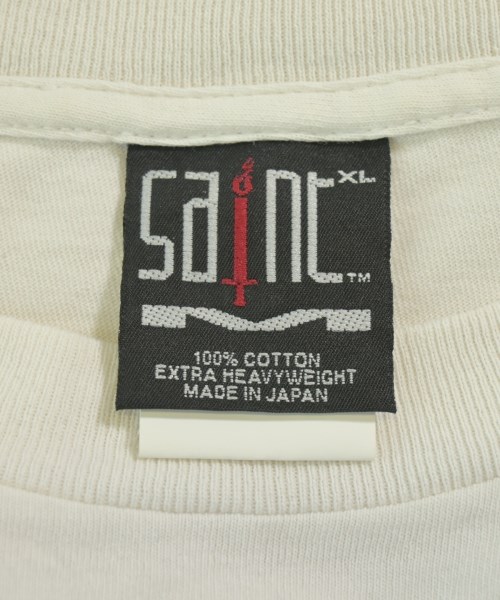 SAINT MICHAEL（セントマイケル）Tシャツ・カットソー 白 サイズ:XL メンズ/2200682912013