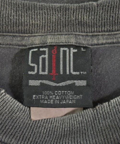 SAINT MICHAEL（セントマイケル）Tシャツ・カットソー グレー サイズ:L メンズ/2200683382044