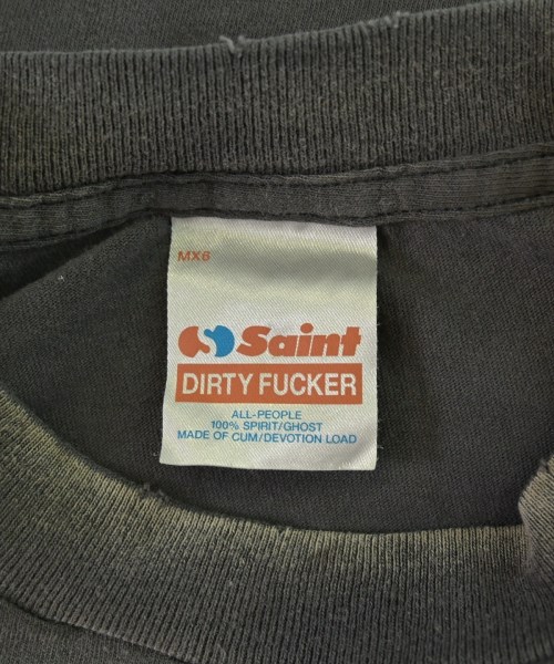 SAINT MICHAEL（セントマイケル）Tシャツ・カットソー グレー サイズ:L メンズ/2200672788147