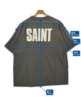 SAINT MICHAEL（セントマイケル）Tシャツ・カットソー グレー サイズ:L メンズ/2200672788147