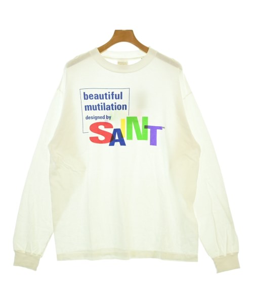 SAINT MICHAEL(セントマイケル)Tシャツ・カットソー 白 サイズ:L/2200672788154