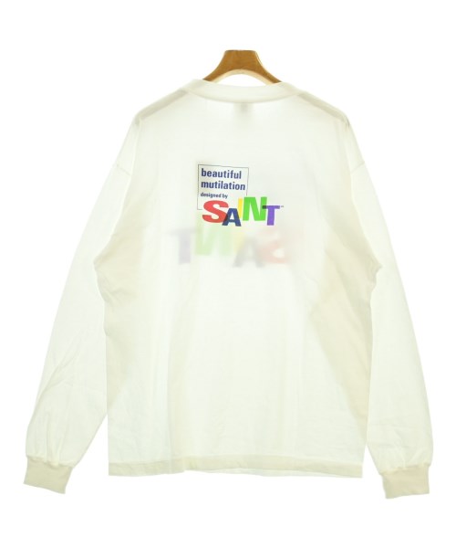 SAINT MICHAEL（セントマイケル）Tシャツ・カットソー 白 サイズ:L メンズ/2200672788154