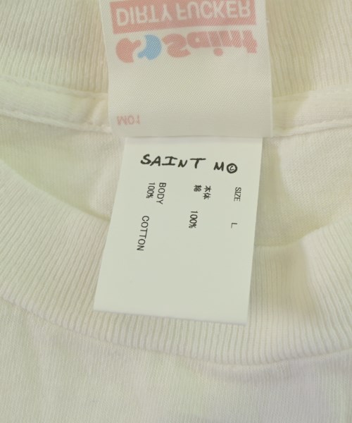 SAINT MICHAEL（セントマイケル）Tシャツ・カットソー 白 サイズ:L メンズ/2200672788154