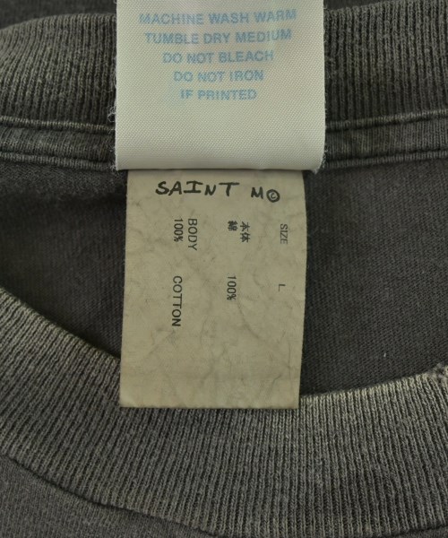 SAINT MICHAEL（セントマイケル）Tシャツ・カットソー グレー サイズ:L メンズ/2200672788161
