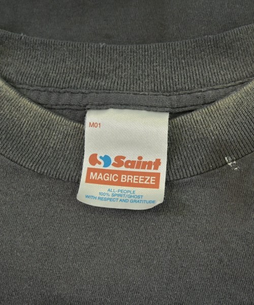 SAINT MICHAEL（セントマイケル）Tシャツ・カットソー グレー サイズ:L メンズ/2200672788185