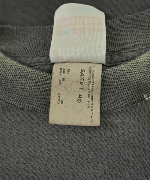 SAINT MICHAEL（セントマイケル）Tシャツ・カットソー グレー サイズ:L メンズ/2200672788185