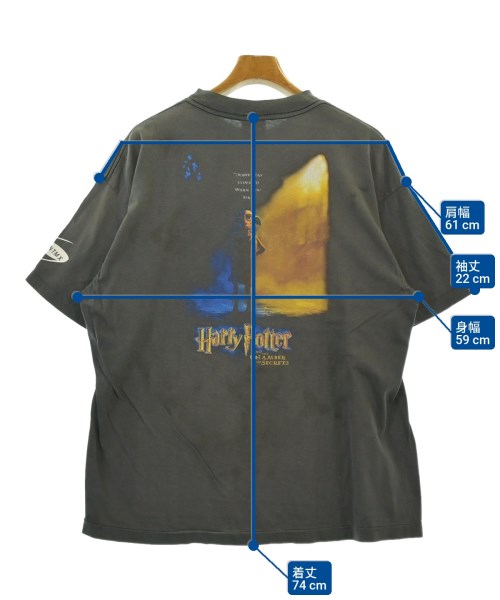SAINT MICHAEL（セントマイケル）Tシャツ・カットソー グレー サイズ:L メンズ/2200672788185
