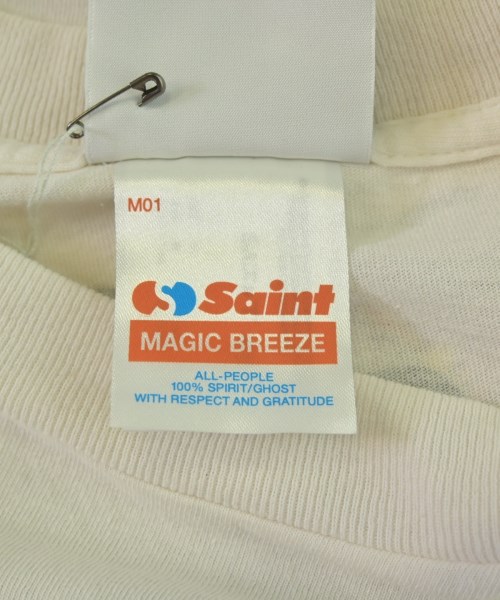 SAINT MICHAEL（セントマイケル）Tシャツ・カットソー 白 サイズ:XL メンズ/2200687154029