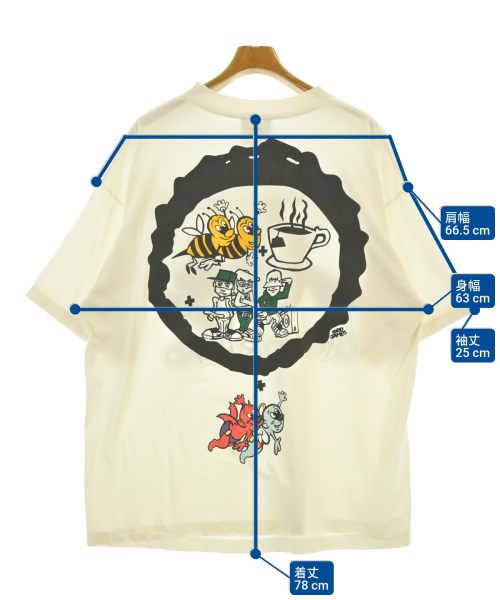 SAINT MICHAEL（セントマイケル）Tシャツ・カットソー 白 サイズ:XL メンズ/2200687154029