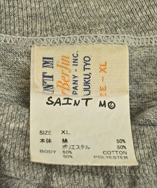 SAINT MICHAEL（セントマイケル）Tシャツ・カットソー グレー サイズ:XL メンズ/2200688831059