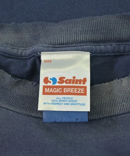 SAINT MICHAEL（セントマイケル）Tシャツ・カットソー 青 サイズ:XXL メンズ/2200689003011