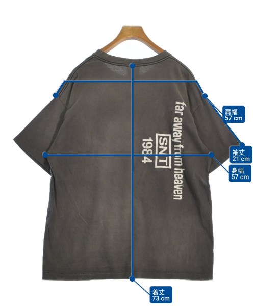 SAINT MICHAEL（セントマイケル）Tシャツ・カットソー グレー サイズ:XL メンズ/2200689003028