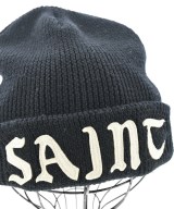 SAINT MICHAEL（セントマイケル）ニットキャップ・ビーニー 黒 サイズ:- メンズ/2200689975066