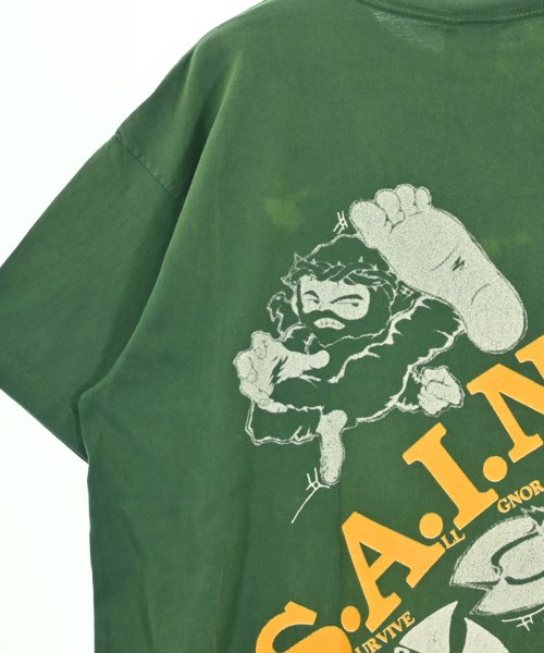 SAINT MICHAEL（セントマイケル）Tシャツ・カットソー 緑 サイズ:XXL メンズ/2200689726071