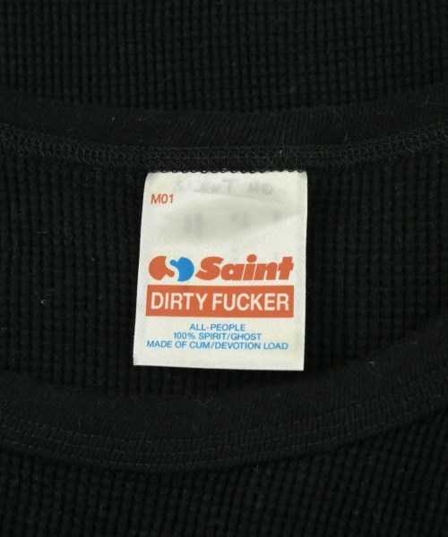 SAINT MICHAEL（セントマイケル）Tシャツ・カットソー 黒 サイズ:M メンズ/2200692292013