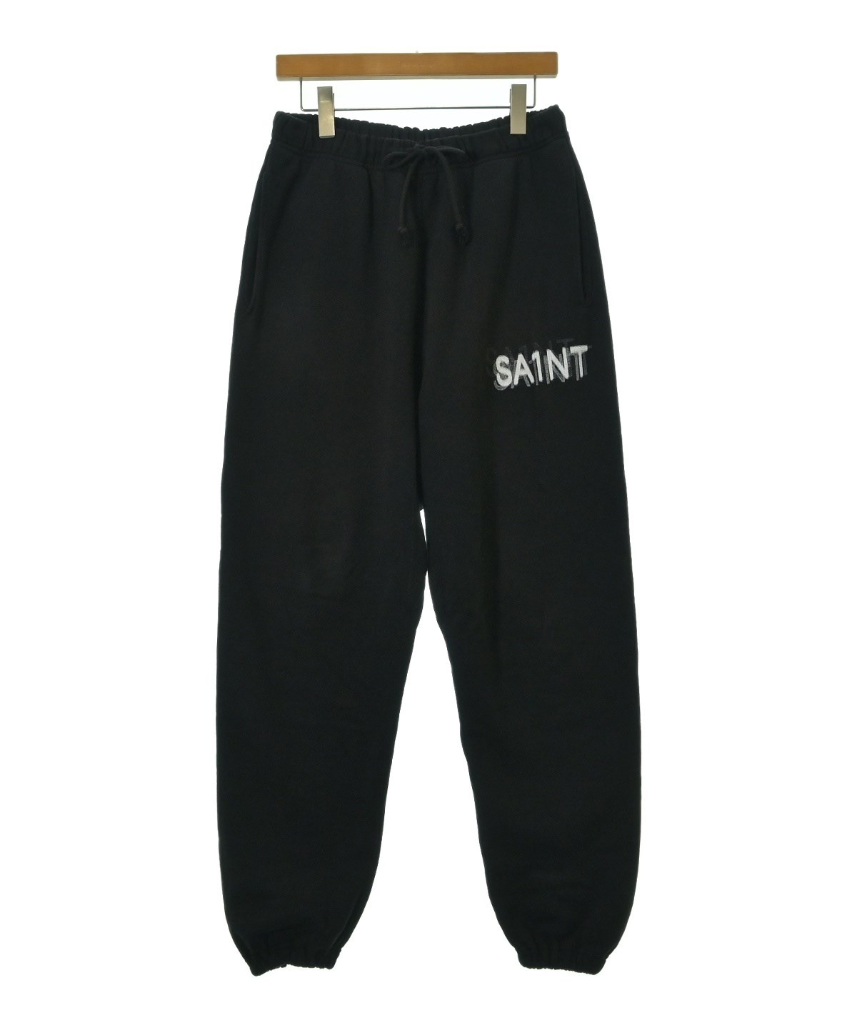 SAINT MICHAEL（セントマイケル）スウェットパンツ 黒 サイズ:S メンズ 